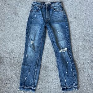 Abercrombie and Fitch x Bre Sheppard Denim Jeans